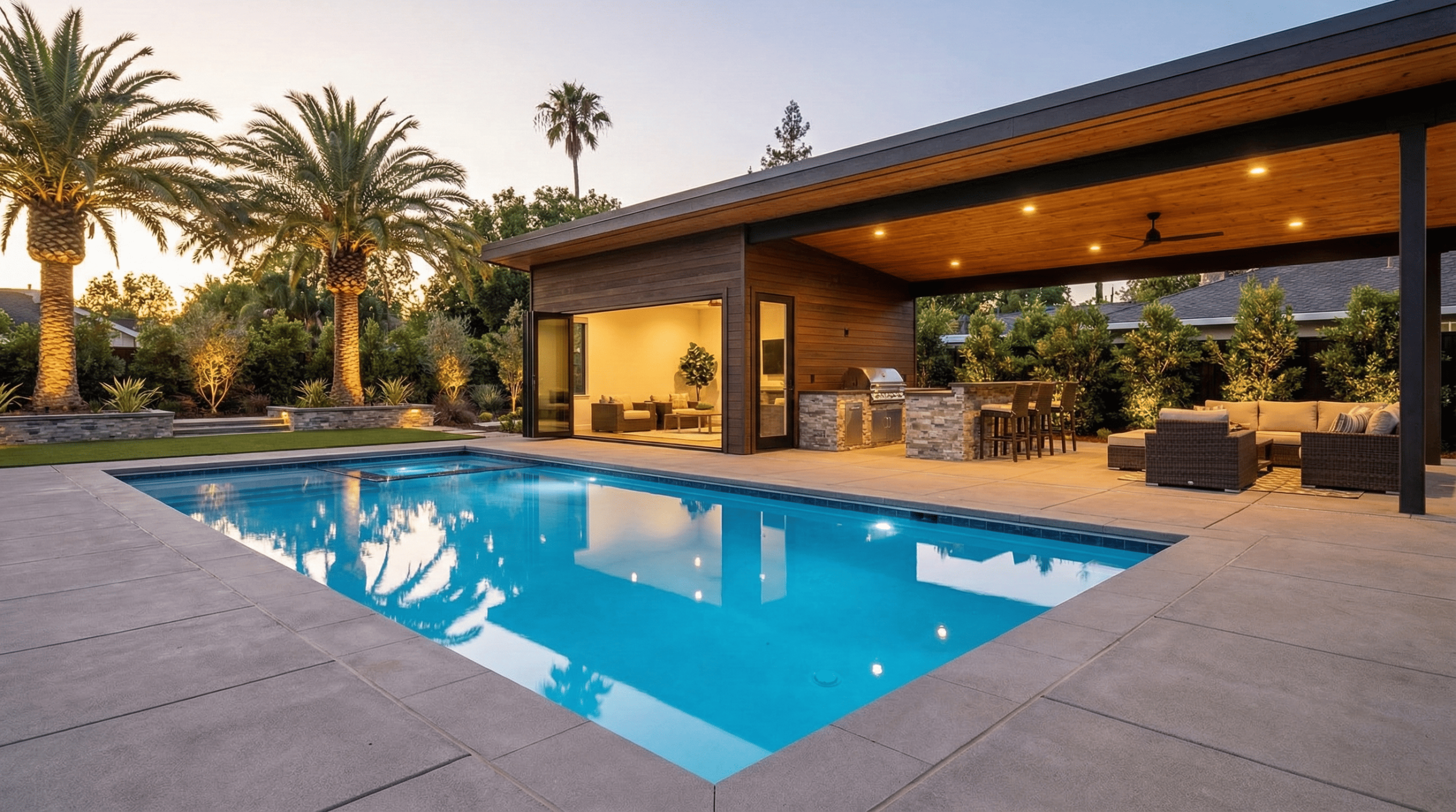 The Garcia Pool House